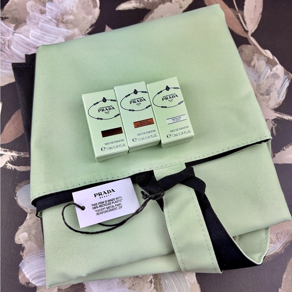 NIB Prada Beauty 5 Piece Bag and Fragrance Prestige Luxury Set. - Picture 2 of 16